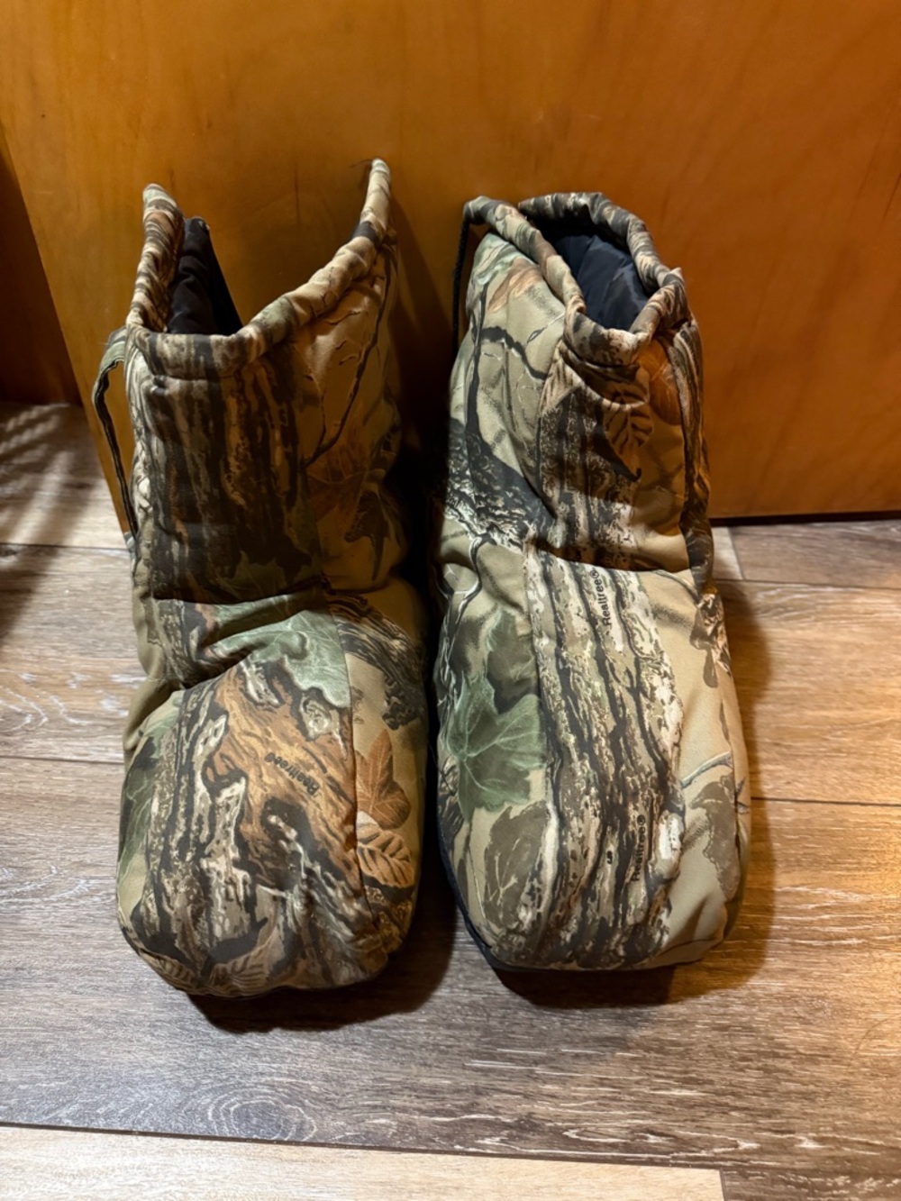 Camouflage Winter Slip-On Boots